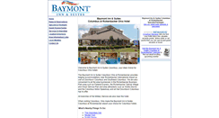 Desktop Screenshot of baymontrickenbackerhotel.com