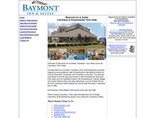 Tablet Screenshot of baymontrickenbackerhotel.com